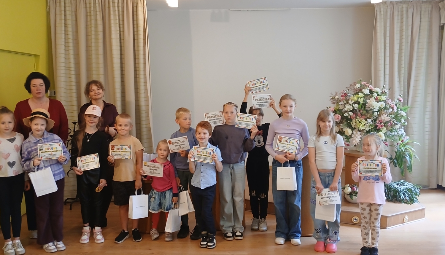 Vangažu bibliotēkas pasākums