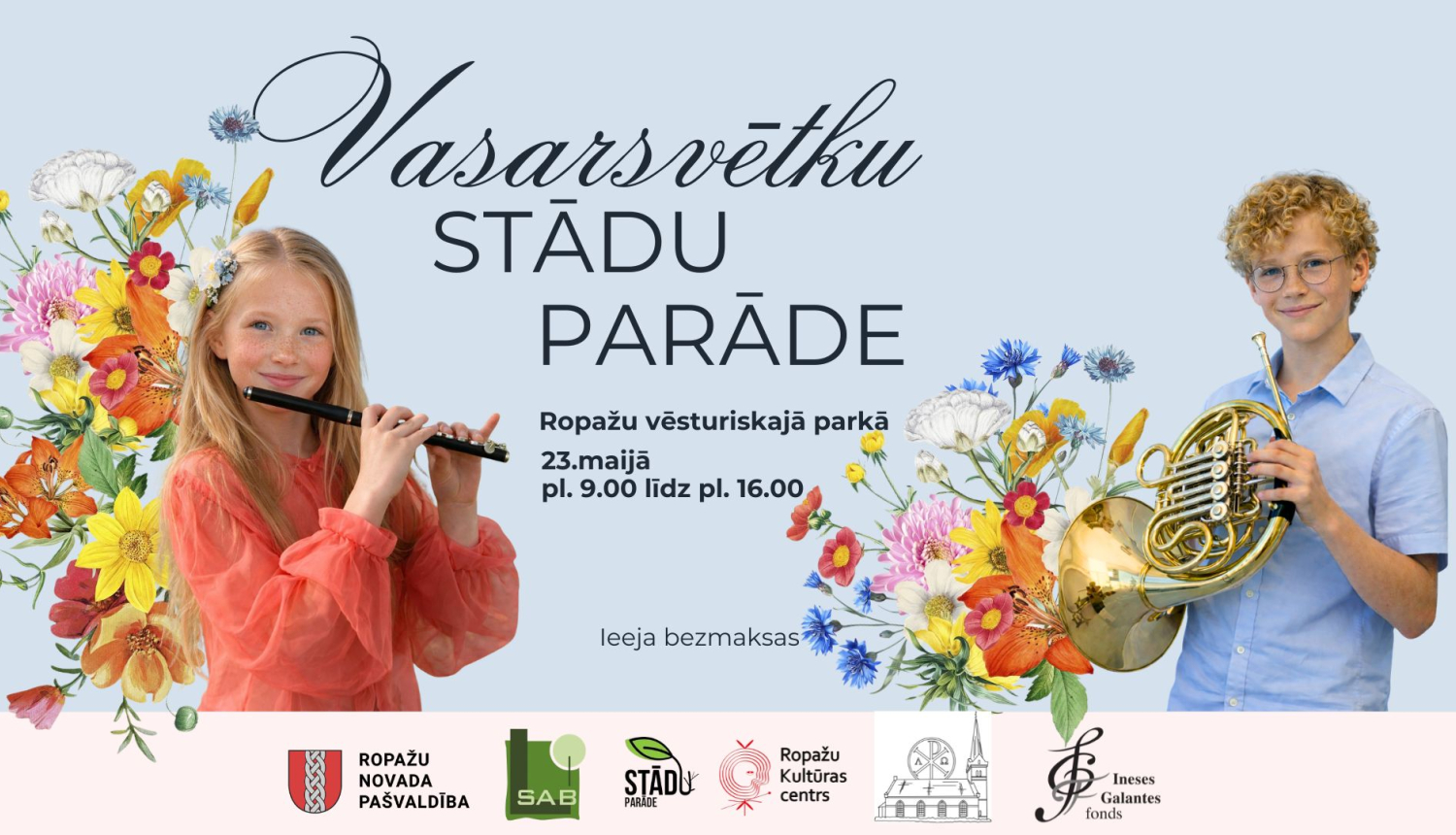 Vasarsvētku stādu parāde, afiša