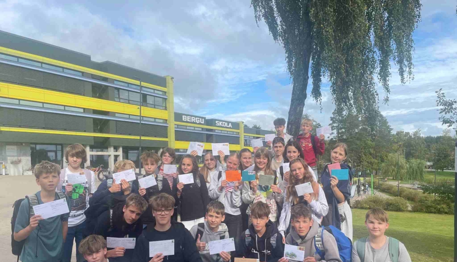 Starptautisks projekts "Baltu literatūras nedēļa" Berģu skolā
