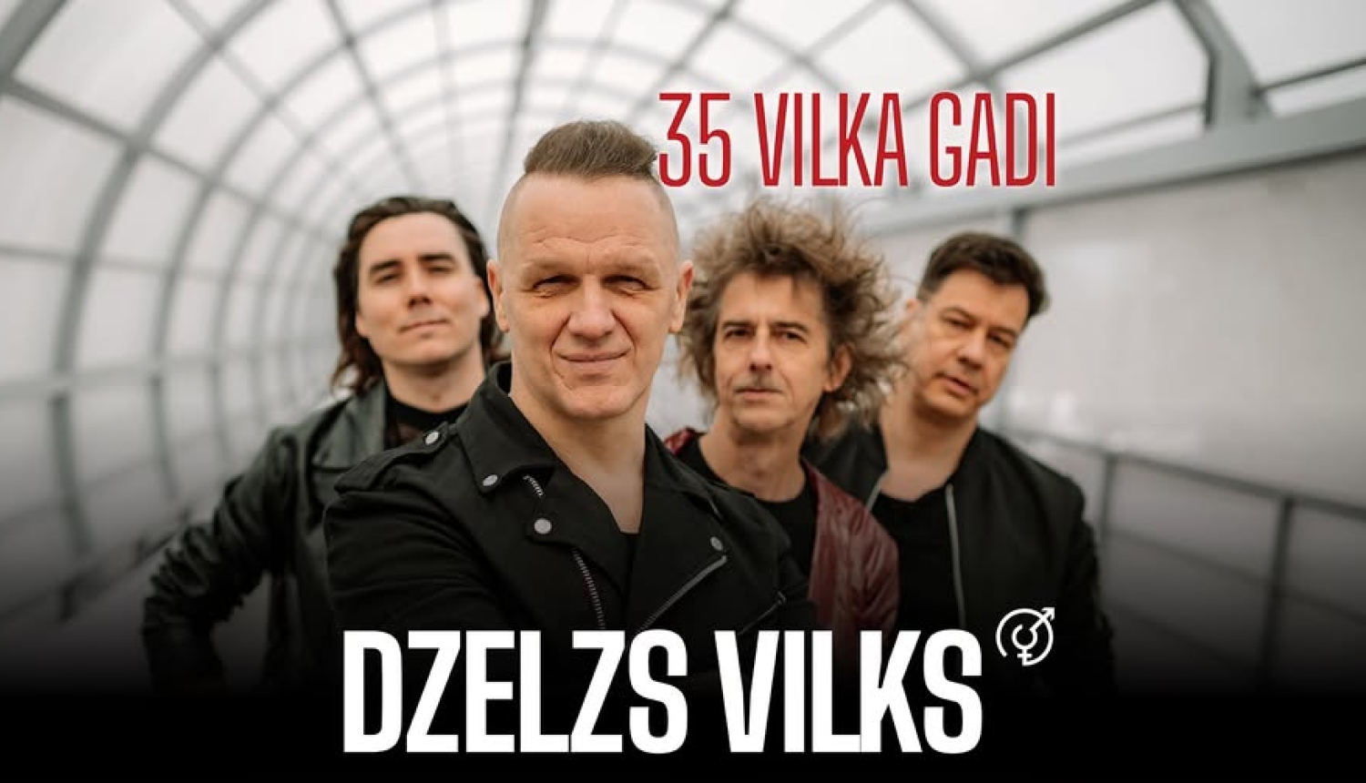 Dzelzs vilks koncerts, afiša