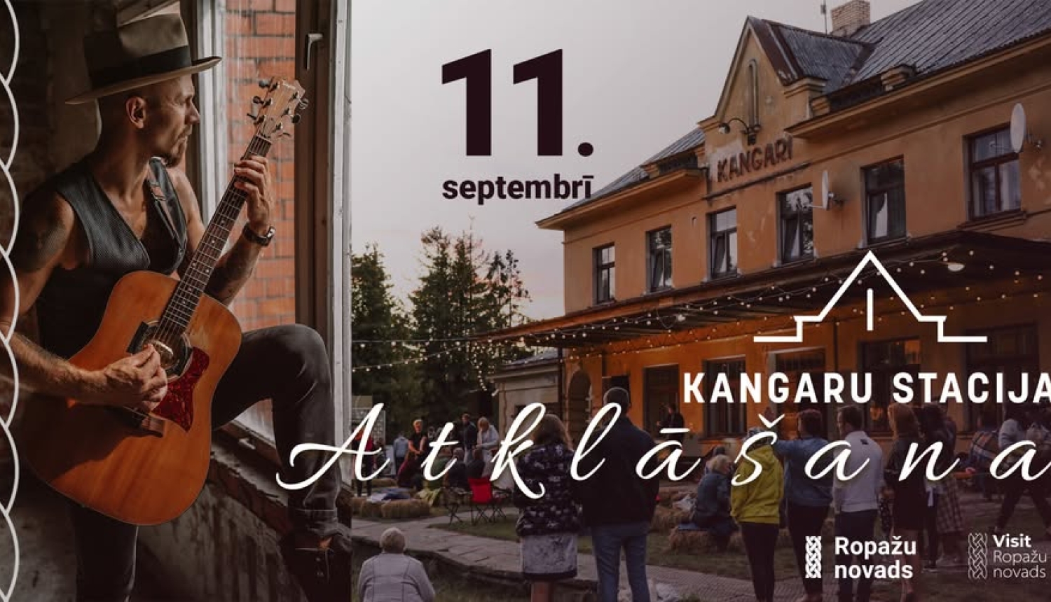 Kangaru stacijas atklāšanas pasākums