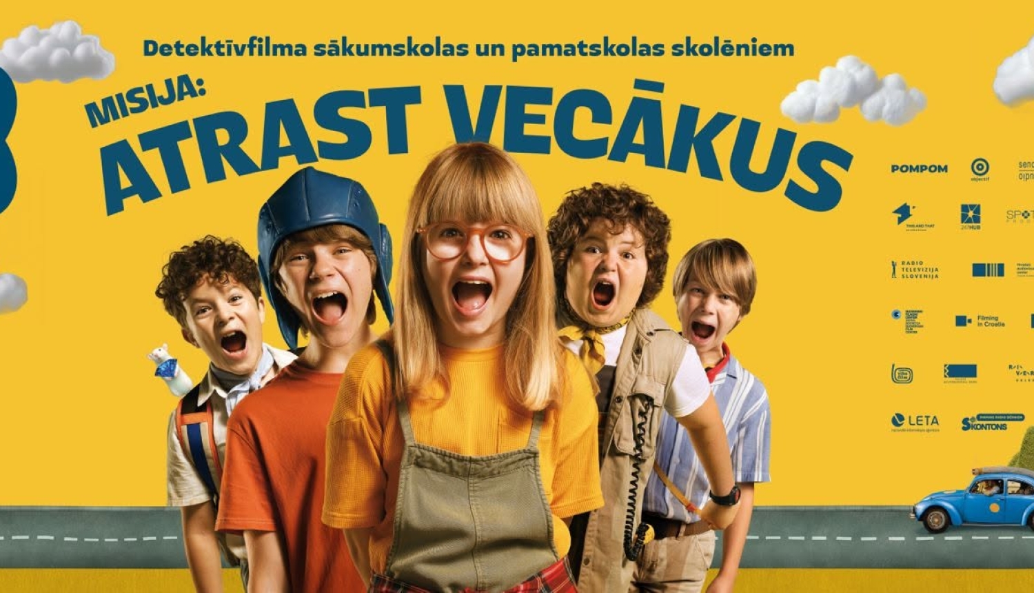 Filma, Misija atrast vecākus, afiša