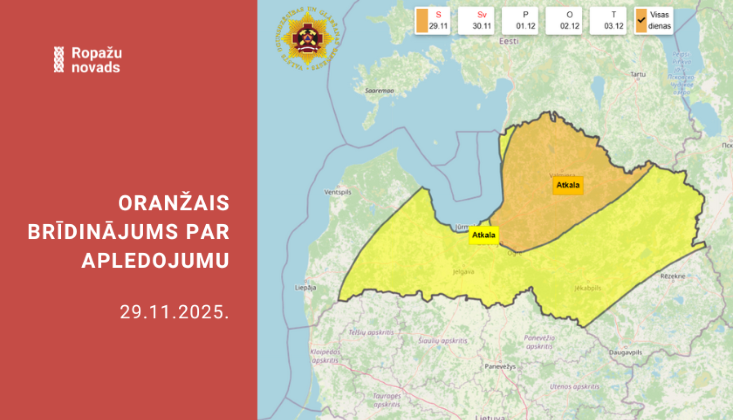 brīdinājums 2911