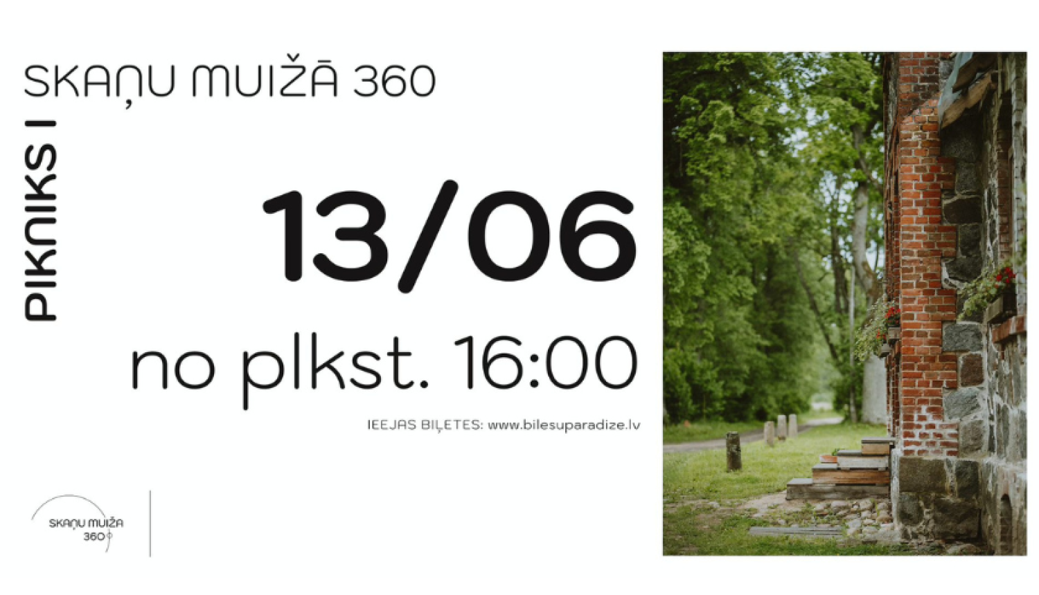 Muzikālais pikniks, 13/06, afiša