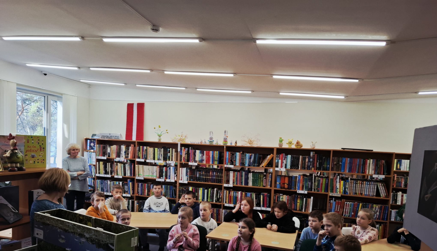Pasākums Vangažu pilsētas bibliotēkas