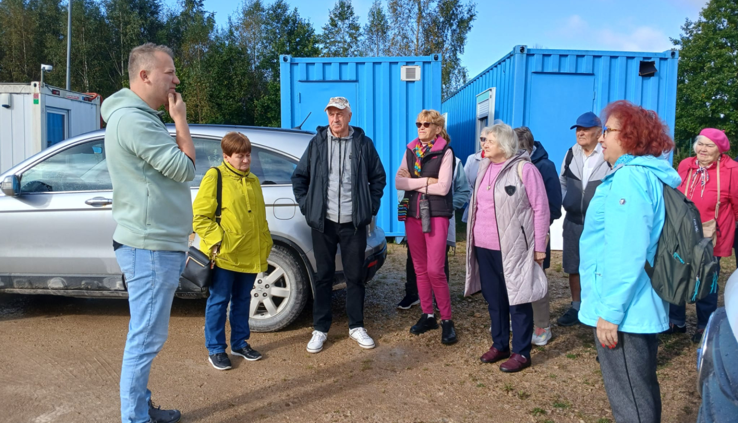seniori ekskursijā