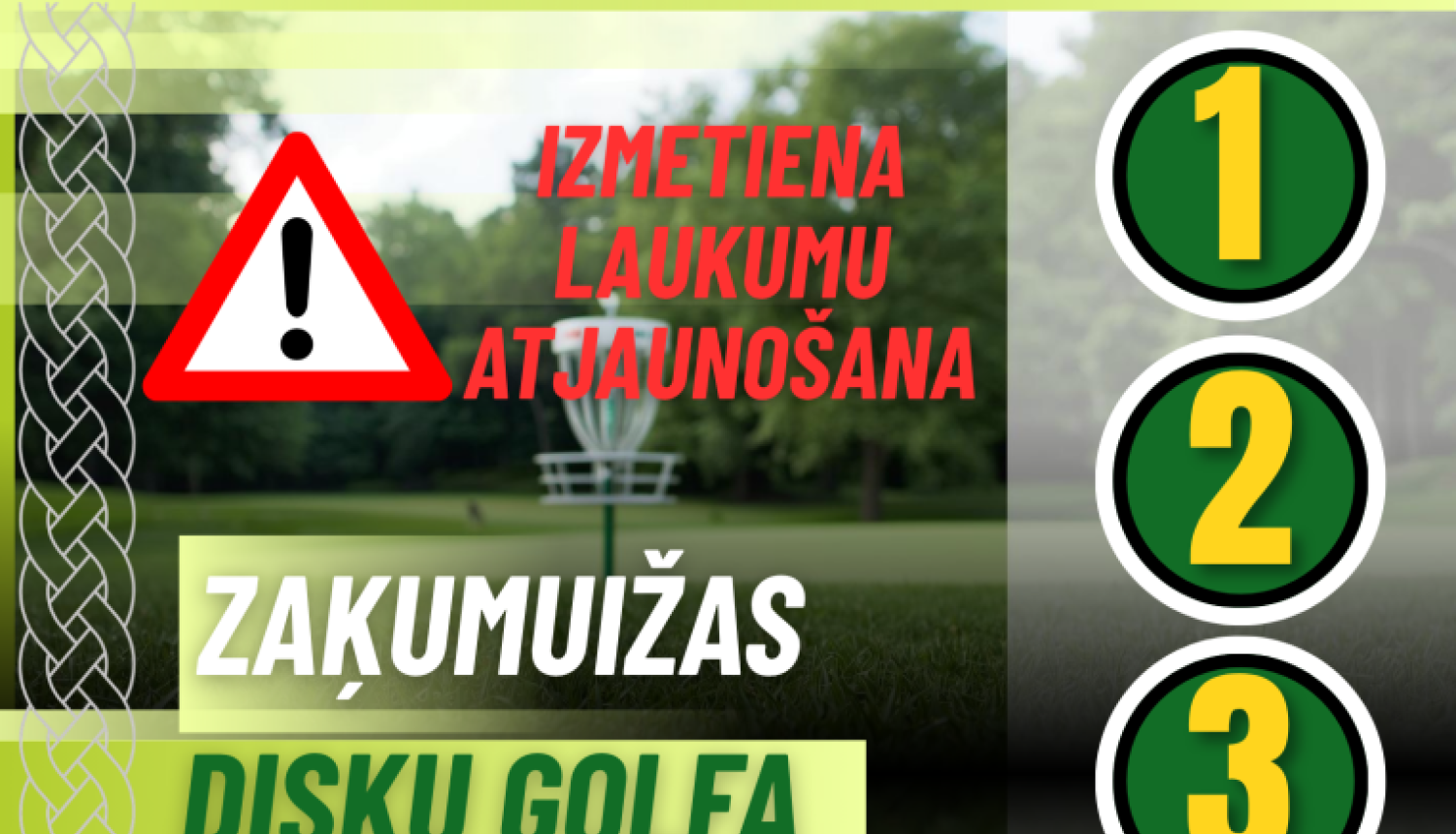 Zaķumuižas disku golfa parks