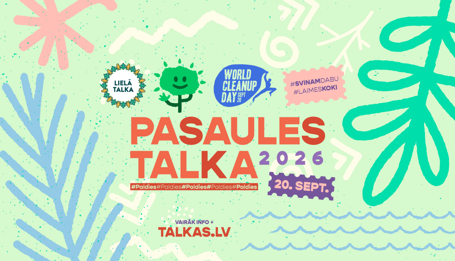 Lielā Talka, Pasaules talka 2026. afiša