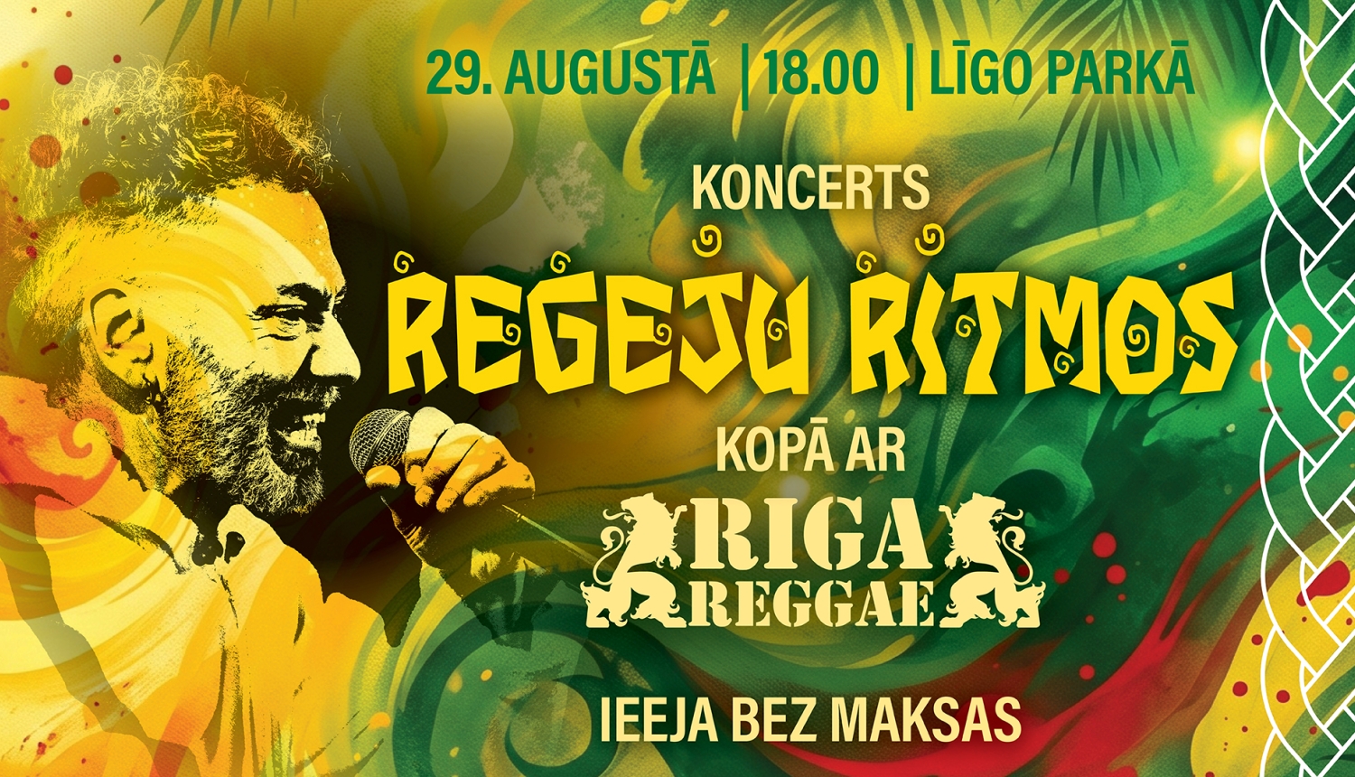 Regeja ritmos, afiša