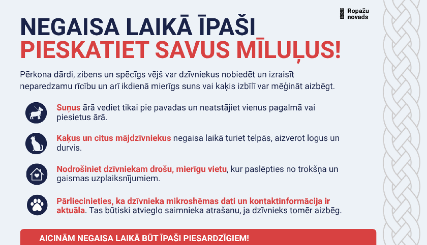 pieskatiet savus mīluļus, infografiks