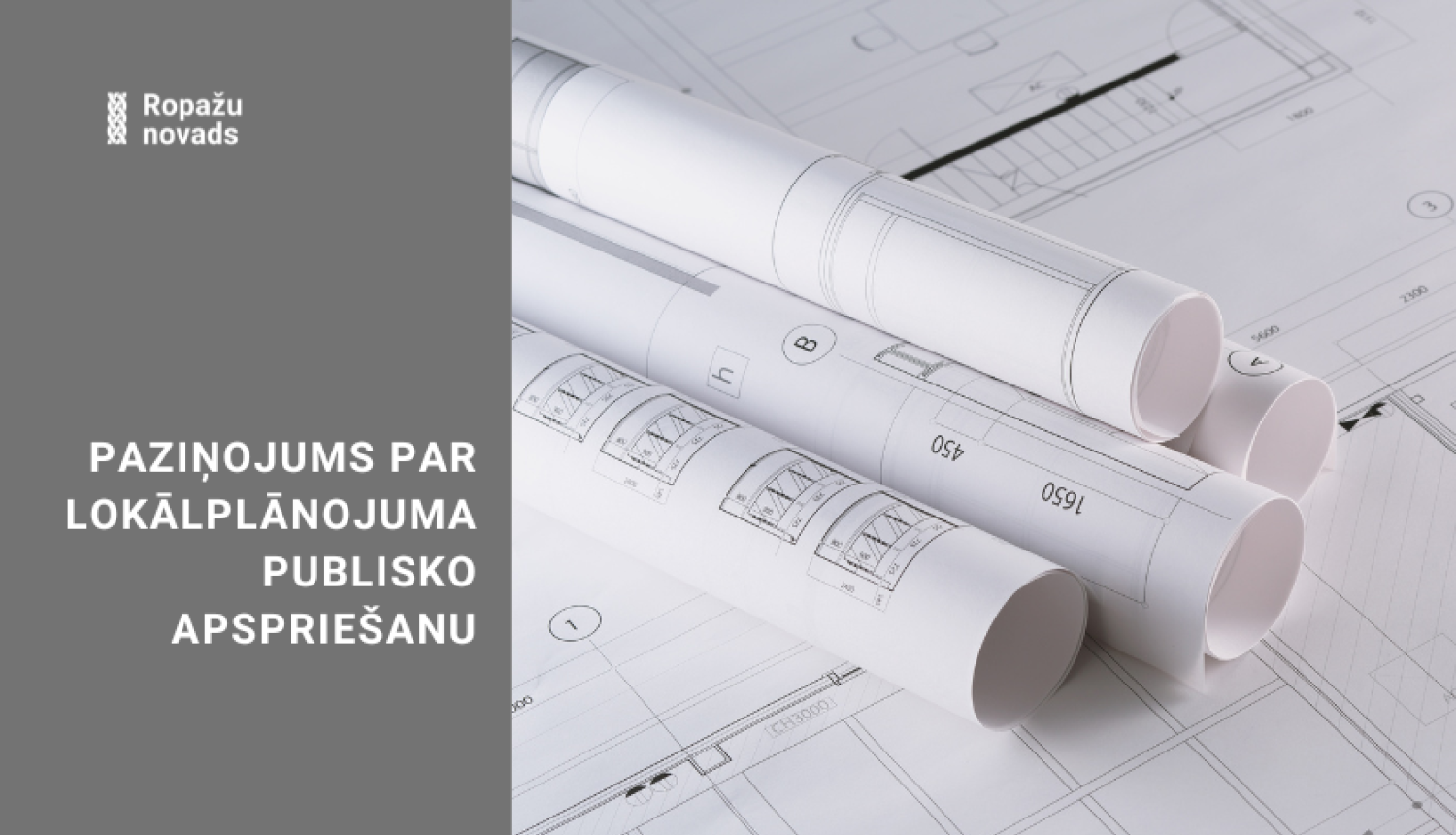paziņojums par lokālplānojuma publisko apspriešanu