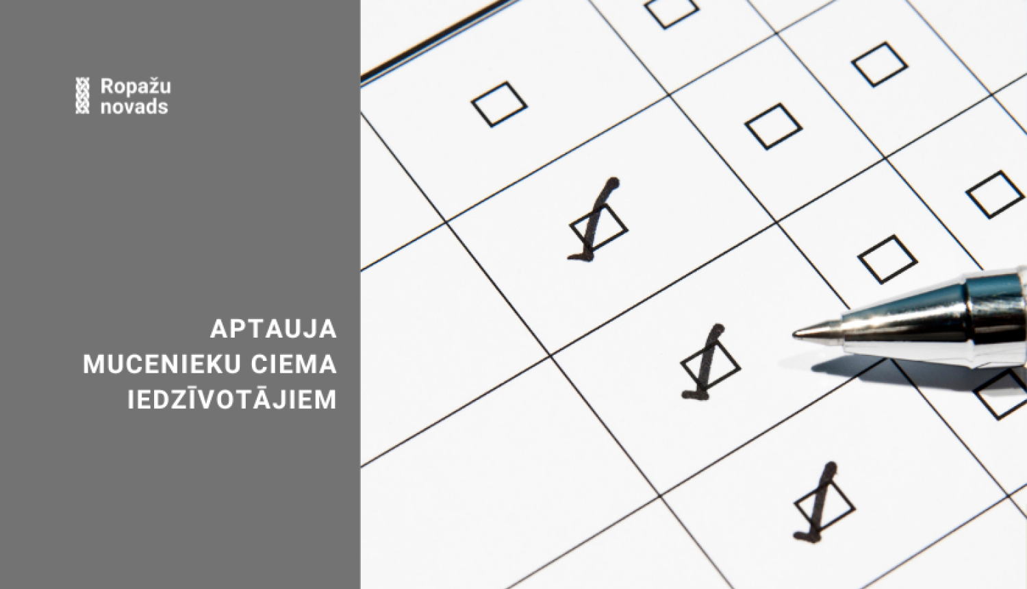 Mucenieku iedzīvotāju aptauja