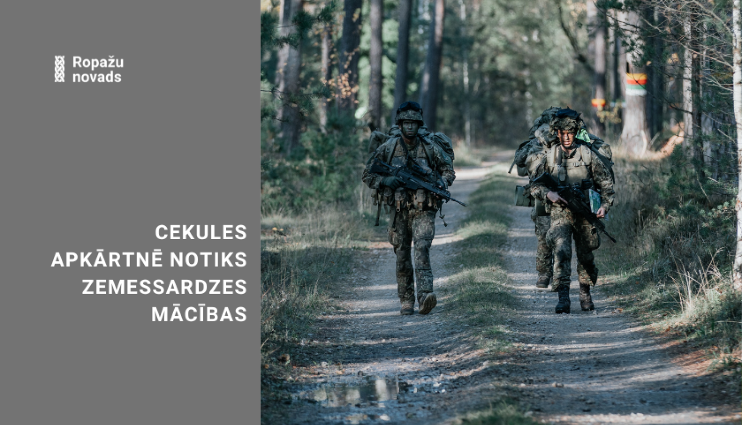 apmācības mežos