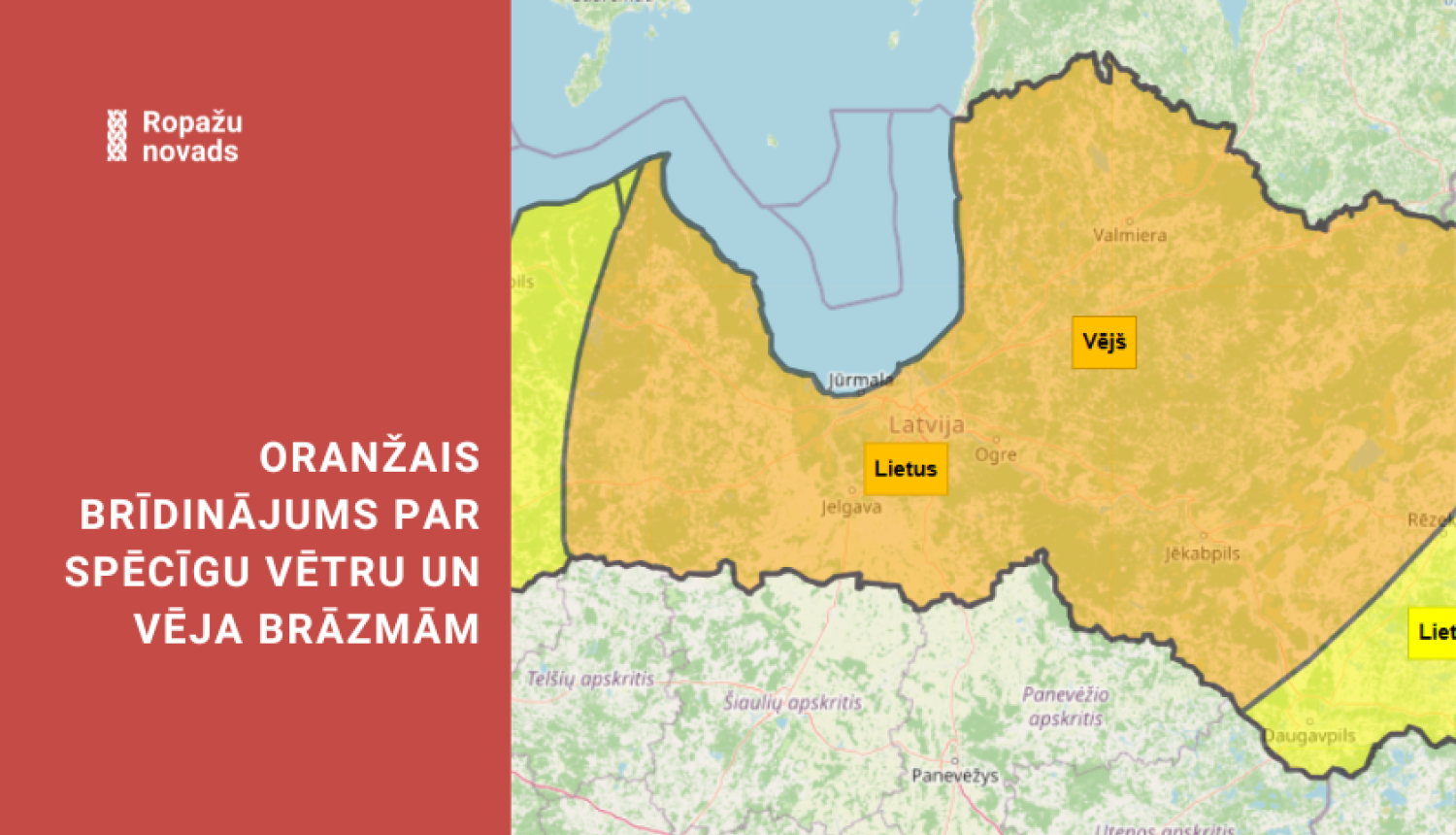oranžais brīdinājums