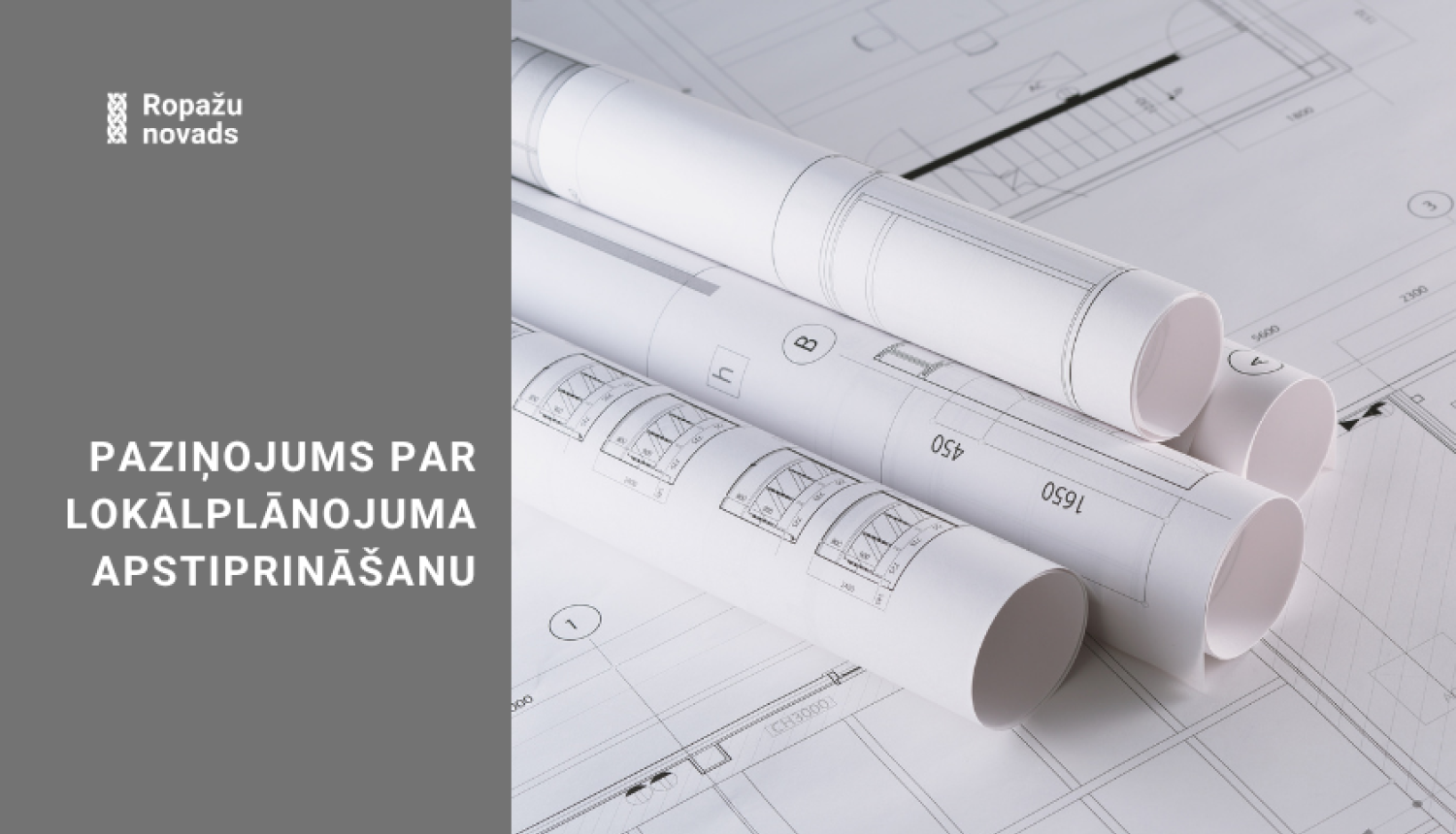 paziņojums par lokālplānojuma apstiprināšanu