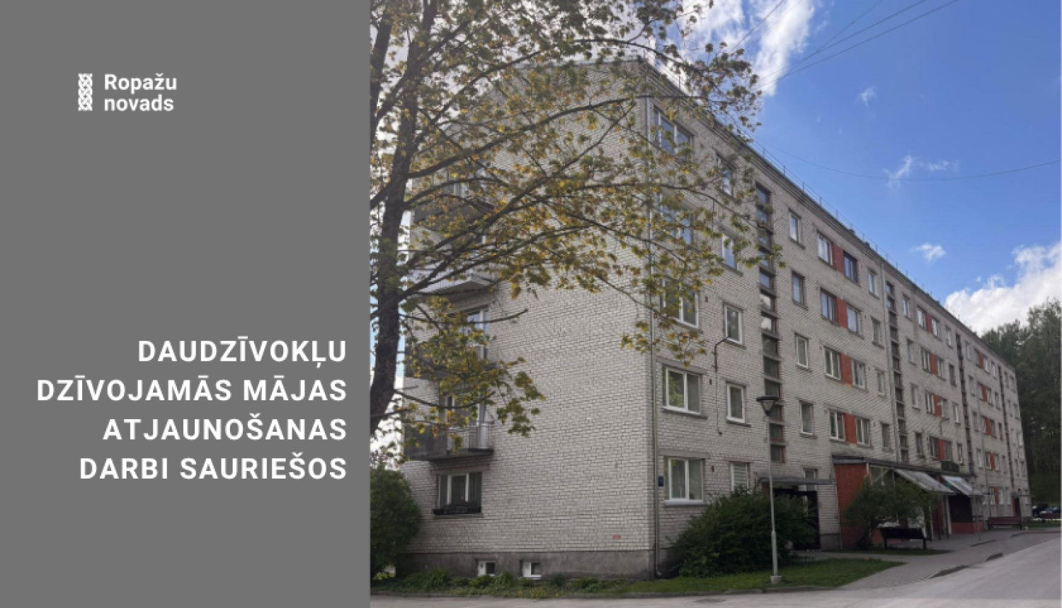 Sauriešu daudzdzīvokļu māja