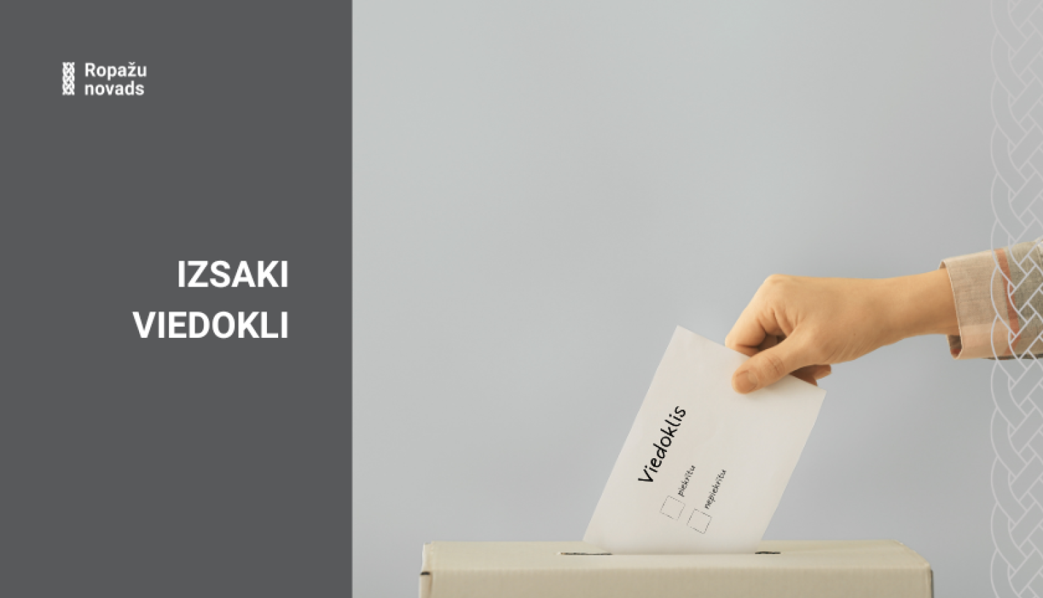 Roka ar aploksni