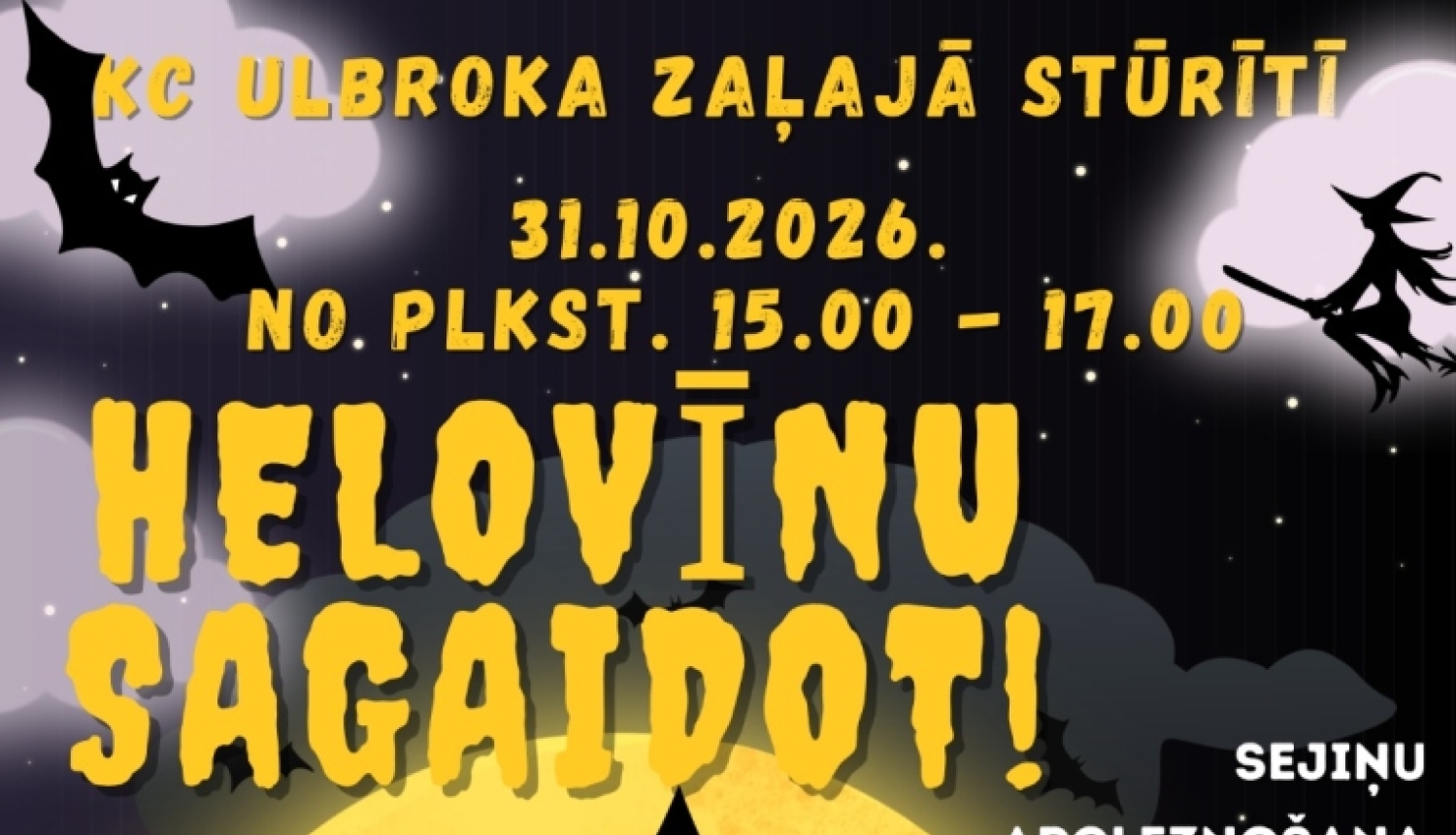 Helovīnu sagaidot, afiša