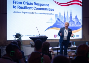 Forums "Krīzes reaģēšana līdz noturīgām kopienām: Ukrainas pieredze Eiropas pašvaldībām"