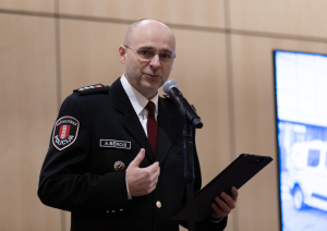 Policijas darbinieku dienā godināti Ropažu novada Pašvaldības policijas darbinieki