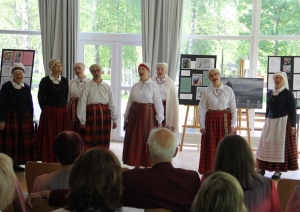 Senioru ansambļa “Sarma” sadziedāšanās
