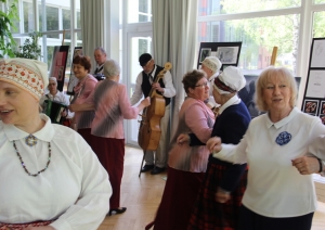 Senioru ansambļa “Sarma” sadziedāšanās