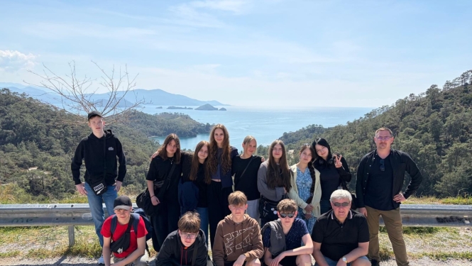 erasmus+ projekta dalībnieki Turcijā