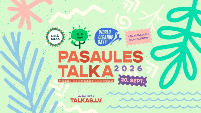 Lielā Talka, Pasaules talka 2026. afiša