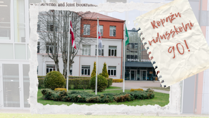 Ropažu vidusskolas salidojums