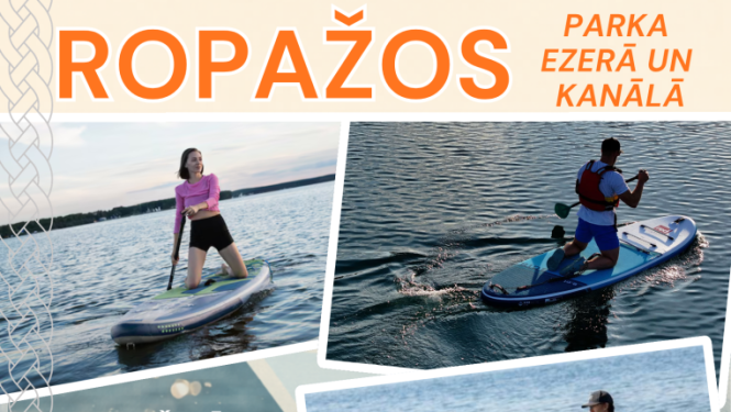 SUP piedzīvojums Ropažos, AFIŠA