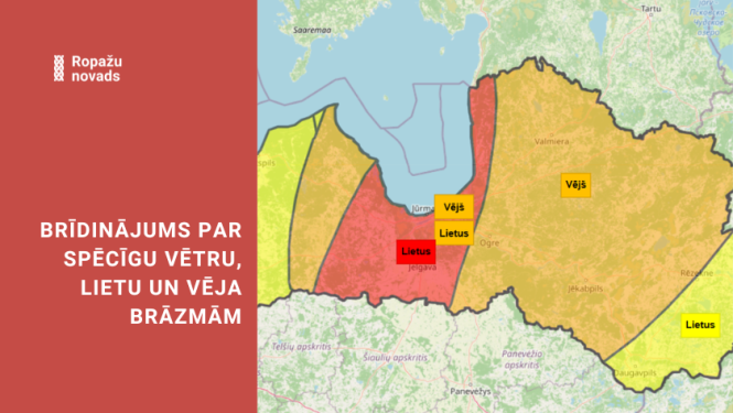 sarkanais brīdinājums