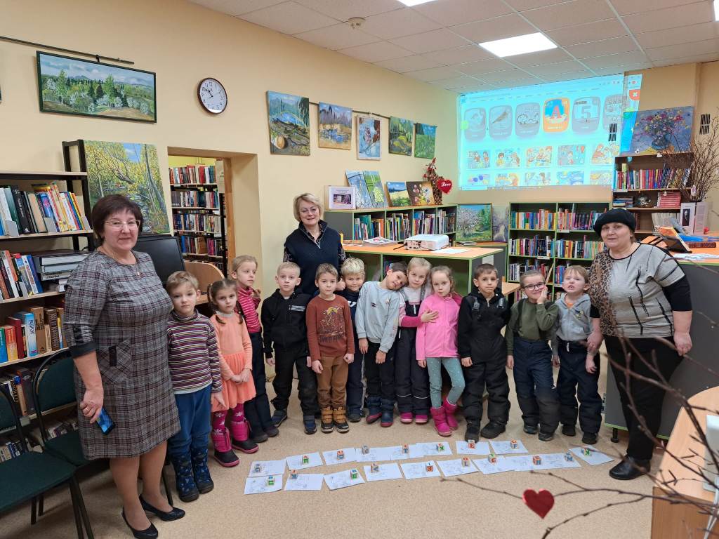 Aktivitāšu cikls "Esi aktīvs Sauriešu bibliotēkas apmeklētājs!