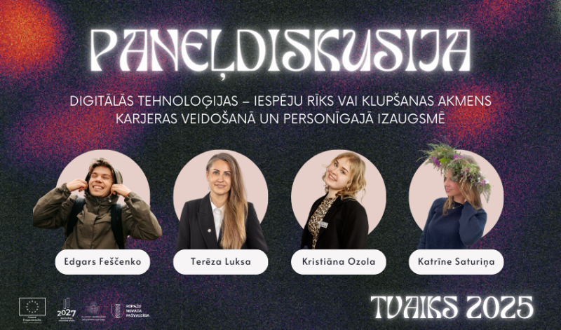 paneļdiskusiju pārstāvji