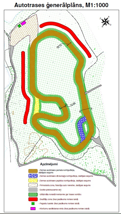 Autotrases ģenerālplāns