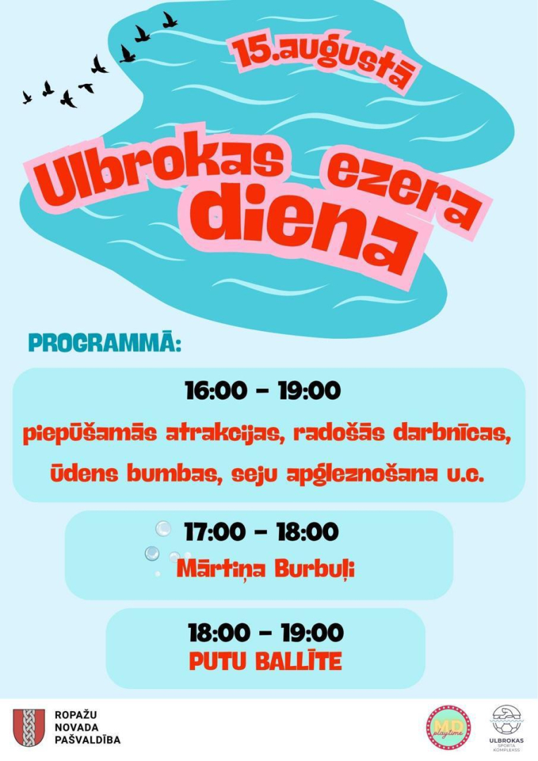ulbrokas ezera diena