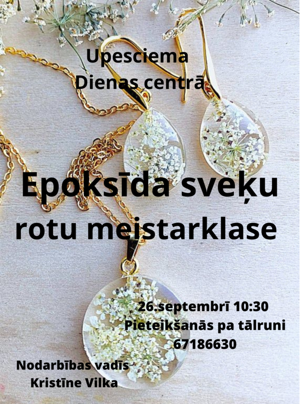 Epoksīda sveķu meistarklase