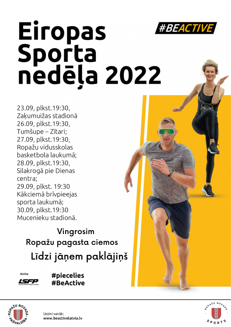 Eiropas sporta nedēļa 2022