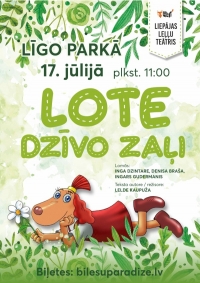 Izrāde bērniem LOTE DZĪVO ZAĻI