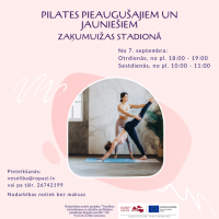 Atkārtoti aicinām pieteikties pilatēm