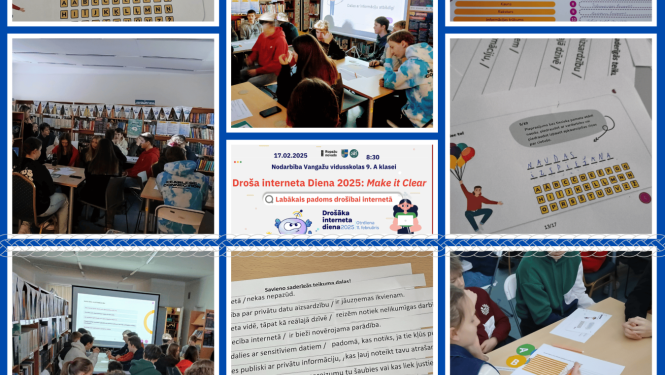 Droša interneta diena Vangažu bibliotēkā