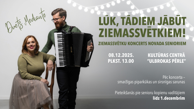 Ziemassvētku koncerts senioriem