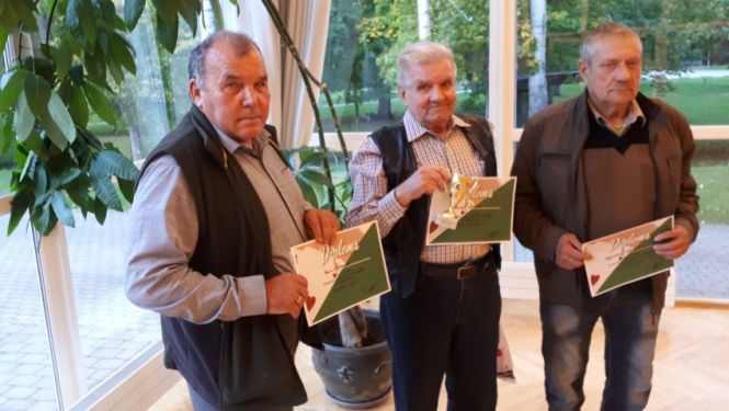 Ropažu pagasta zolītes čempionata 2. posma uzvarētājs ogrēnietis Jānis Želvis