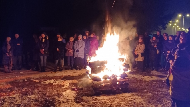 Barikāžu piemiņas pasākums Ulbrokā, 20.01.2023.