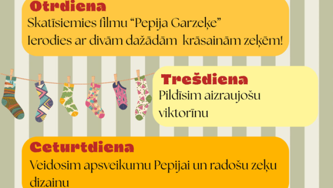 pepijas zekes un jautrība