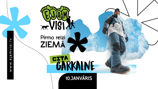 Cita Garkalne, EJAM VISI pārgājiens
