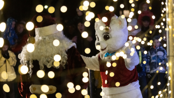 Eglītes iedegšanas pasākums Upesciemā