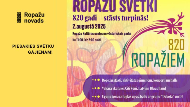 Ropažu svētku gājiens