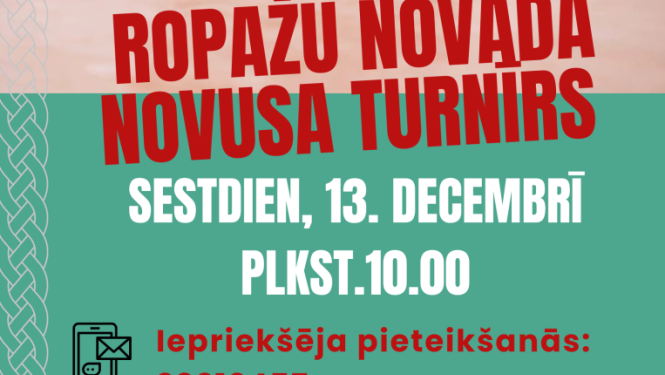 Ropažu novada novusa turnīrs
