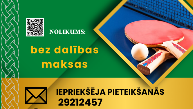 Ropažu pagasta čempionāts galda tenisā