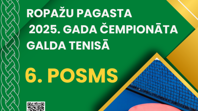 afiša galda tenisam
